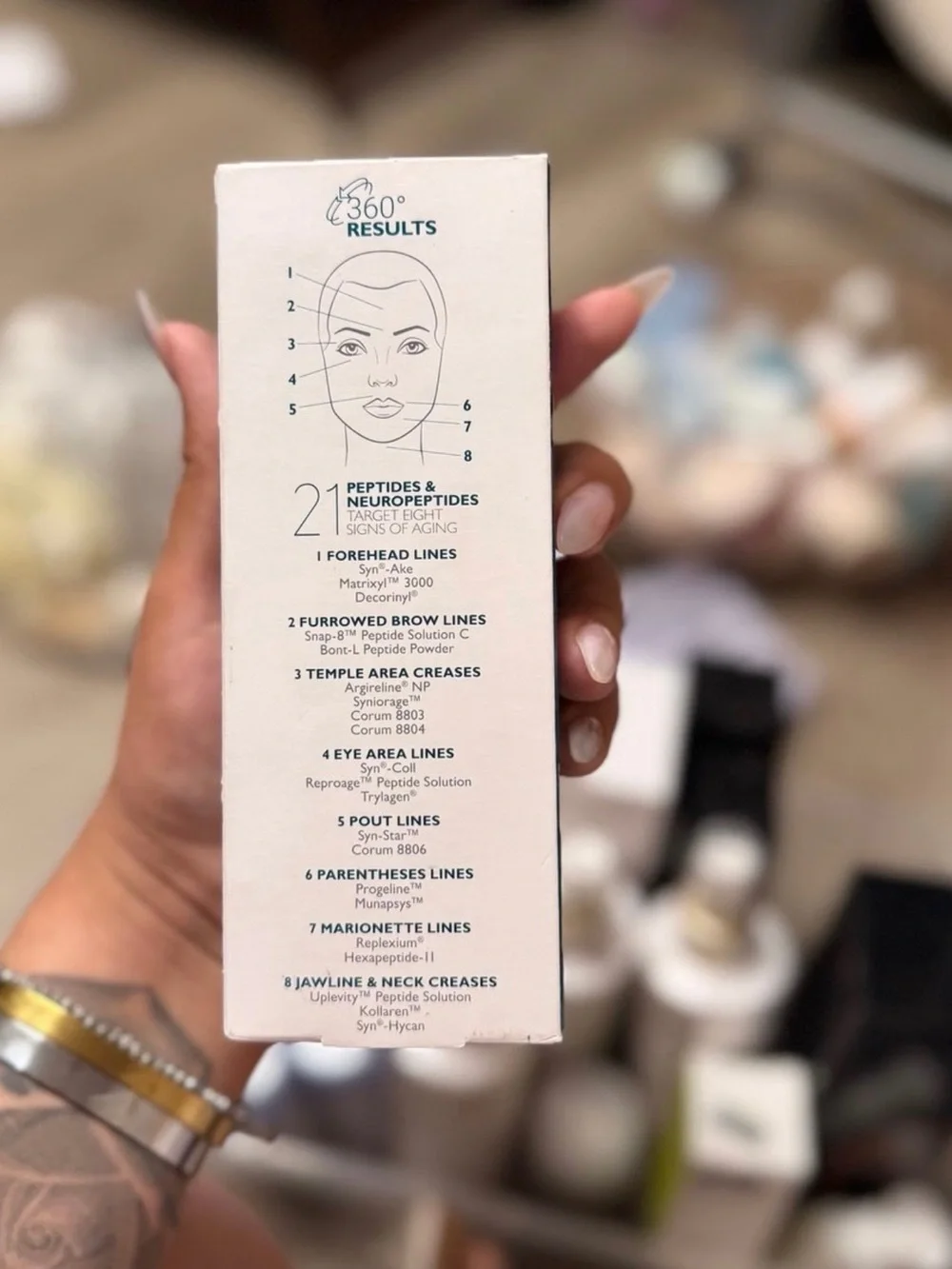 Peter Thomas Roth White and Blue Peptide Wrinkle Resist Serum Packaging